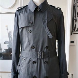 Men’s Burberry Lightweight Cotton Trench Coat XL